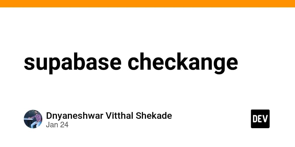 supabase checkange